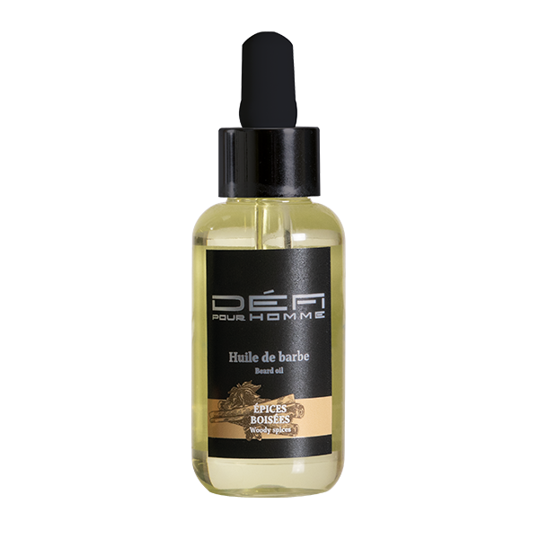 DÉFI POUR HOMME - Huile de barbe parfumée - 50ml