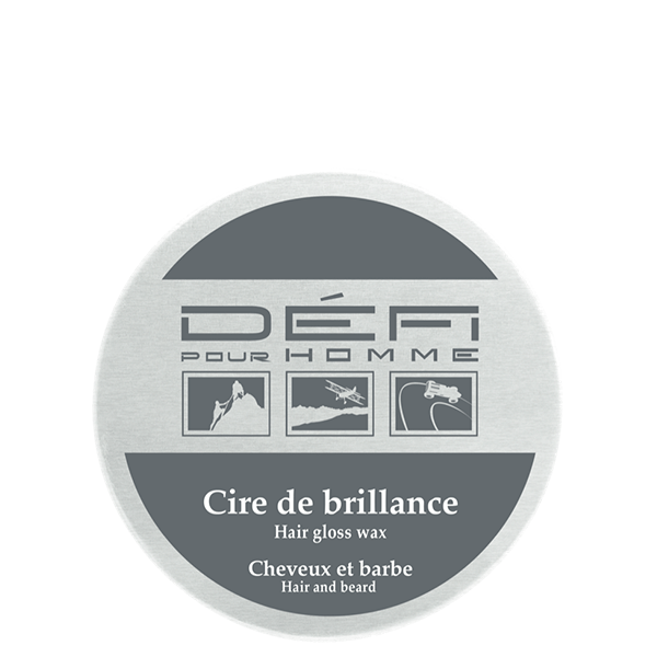 DÉFI POUR HOMME - Cire de brillance - Cire coiffante cheveux - 75ml
