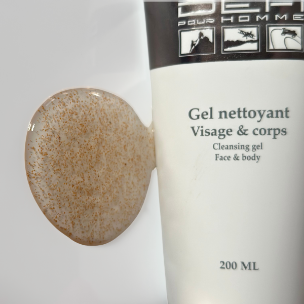 DEFI POUR HOMME – Gel nettoyant visage et corps – 200ml
