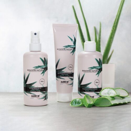 SUBLIMO - Douceur Nature - Gamme complète pour cheveux bouclés Aloé Vera