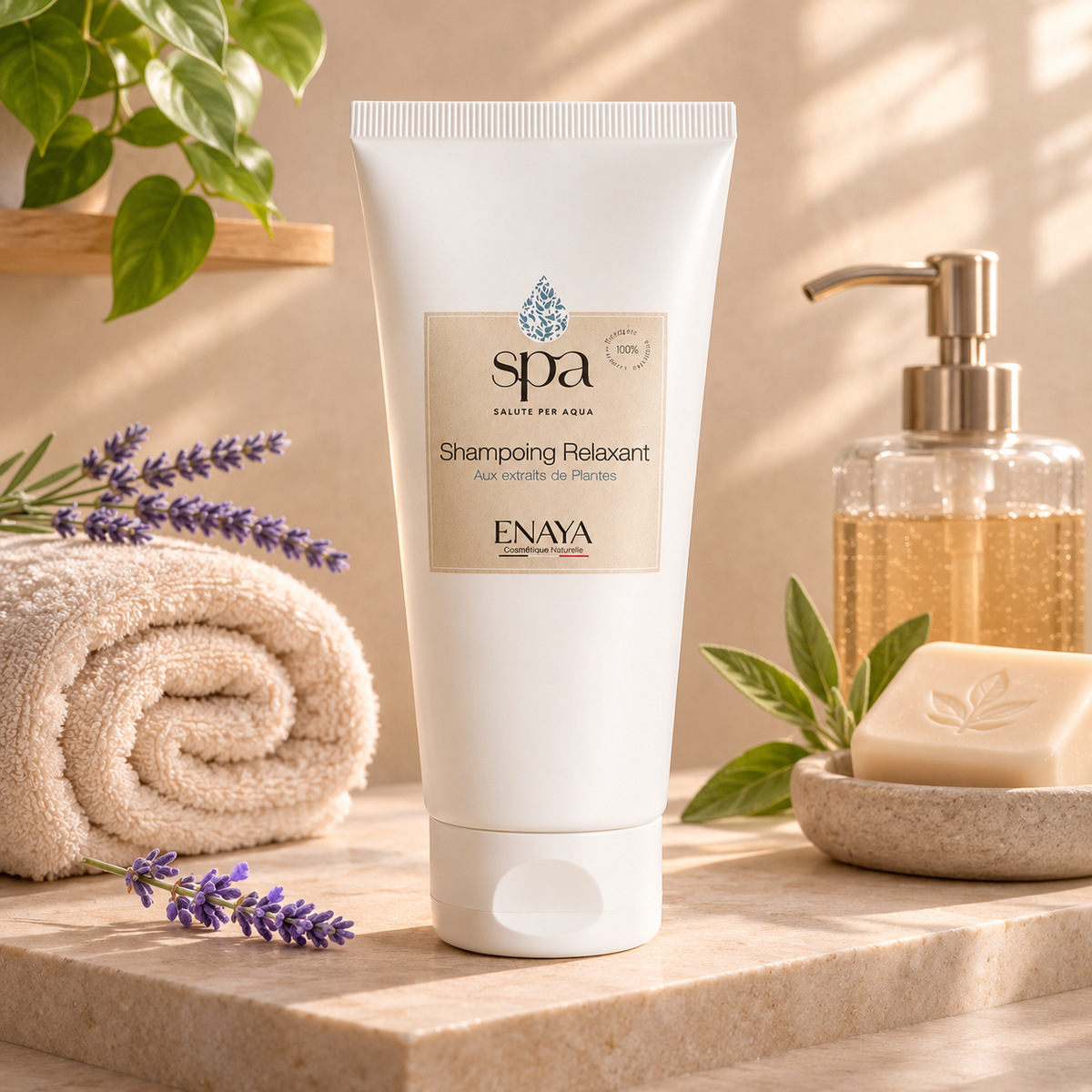 ENAYA – Shampoing Relaxant Cuir Chevelu et Cheveux – 150 ml
