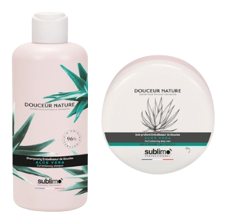 SUBLIMO - Shampoing & Soin Embellisseur De Boucles - Aloe Véra - 150 ml & 250 ml