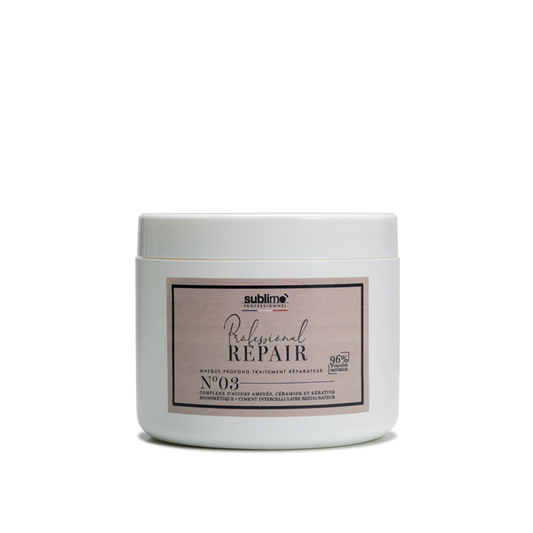 SUBLIMO – Professional Repair – Masque Profond Traitement Réparateur – 500 ml