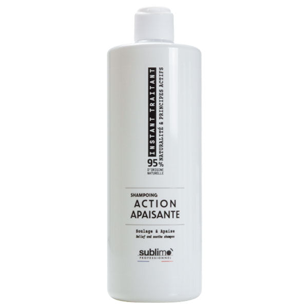 SUBLIMO - Instant traitant - Shampoing Action Apaisante - 200 ML - 500 ML