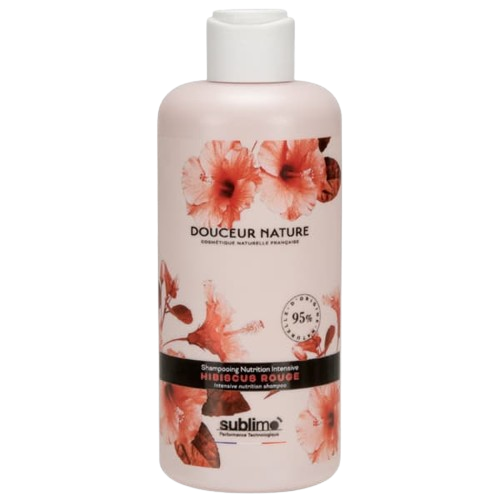 SUBLIMO - Douceur Nature - Shampoing Nutrition Intensive Hibiscus Rouge - 250 ml