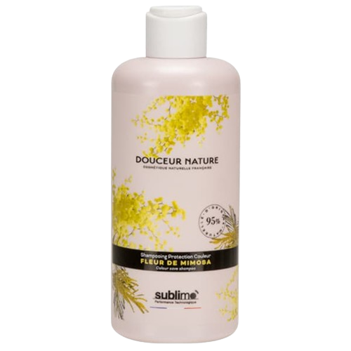 SUBLIMO - Douceur Nature - Shampoing Protection Couleur Fleur de Mimosa - 250 ml
