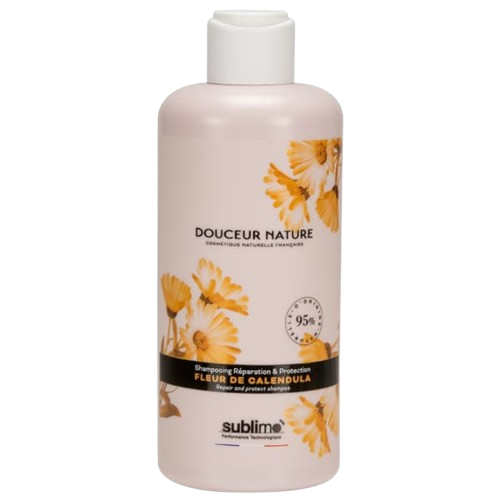 SUBLIMO - Douceur Nature - Shampooing Réparation & Protection Fleur de Calendula - 250 ml