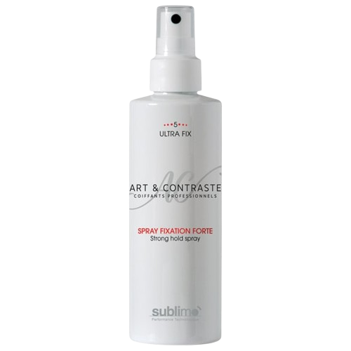 SUBLIMO - Art et Contraste - Spray Fixation Soft, Forte, Strong - 200ml