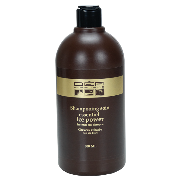 DÉFI POUR HOMME - Shampoing soin essentiel ice power - cheveux et barbe