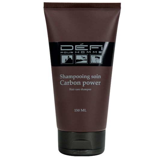 DÉFI POUR HOMME - Shampoing soin Carbon Power - 150 ml - 500 ml