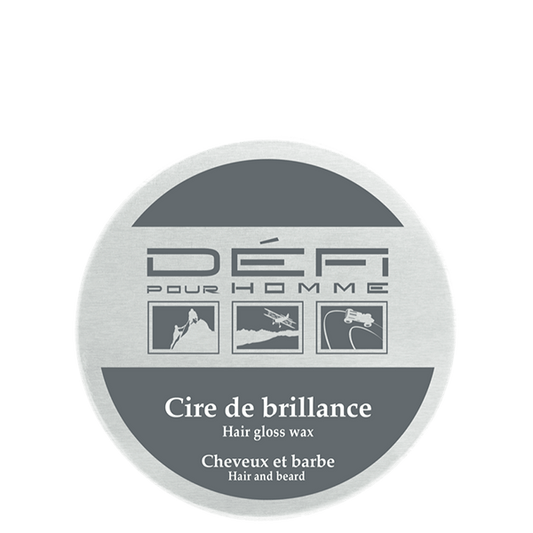 DÉFI POUR HOMME - Cire de brillance - Cire coiffante cheveux - 75ml
