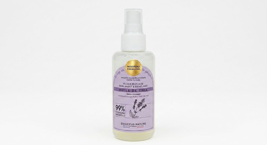 SUBLIMO- Douceur Nature - Fluide Bi-phase Sublimant & Démêlant Huile de Chia - 150 ml