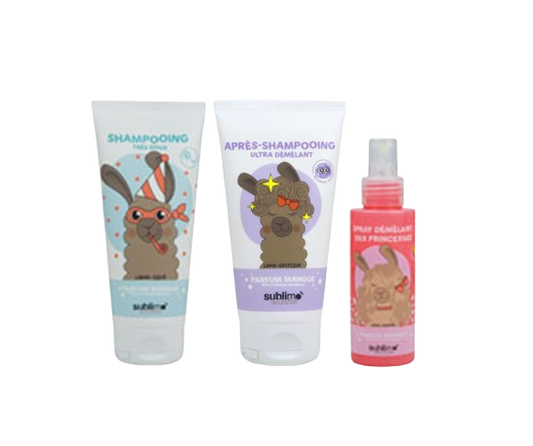 SUBLIMO - La Routine Capillaire Enchantée pour Enfants