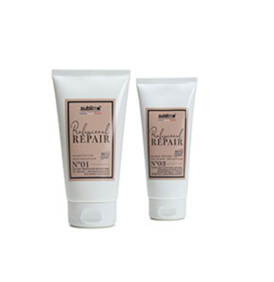 Sublimo - Professional Repair - Shampoing Renforçateur & Masque Profond Traitement Réparateur - 150 ML - 100 ML