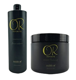 SUBLIMO - Or Infinite -Shampoing Précieux - Masque Intensif - 1 L - 500 ML