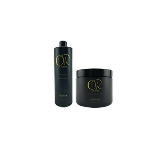SUBLIMO -Shampoing Précieux - Masque Intensif - 1 L - 500 ML