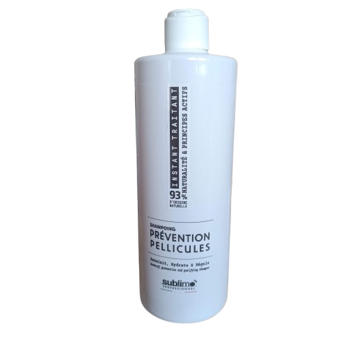 SUBLIMO - Instant Traitant - Shampoing Prévention Pellicules - 200 ML - 500 ML