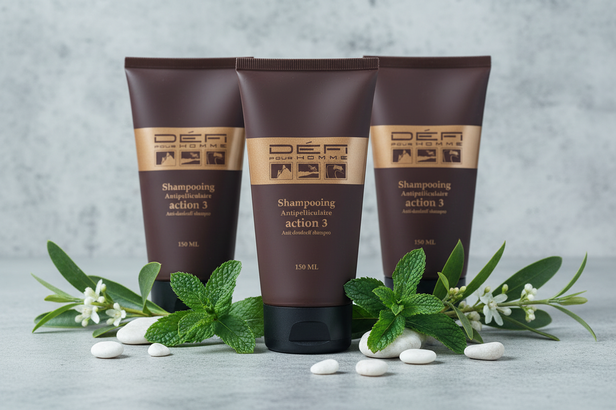 DÉFI POUR HOMME - TRIO Shampoing antipelliculaire - action 3 - 150ml