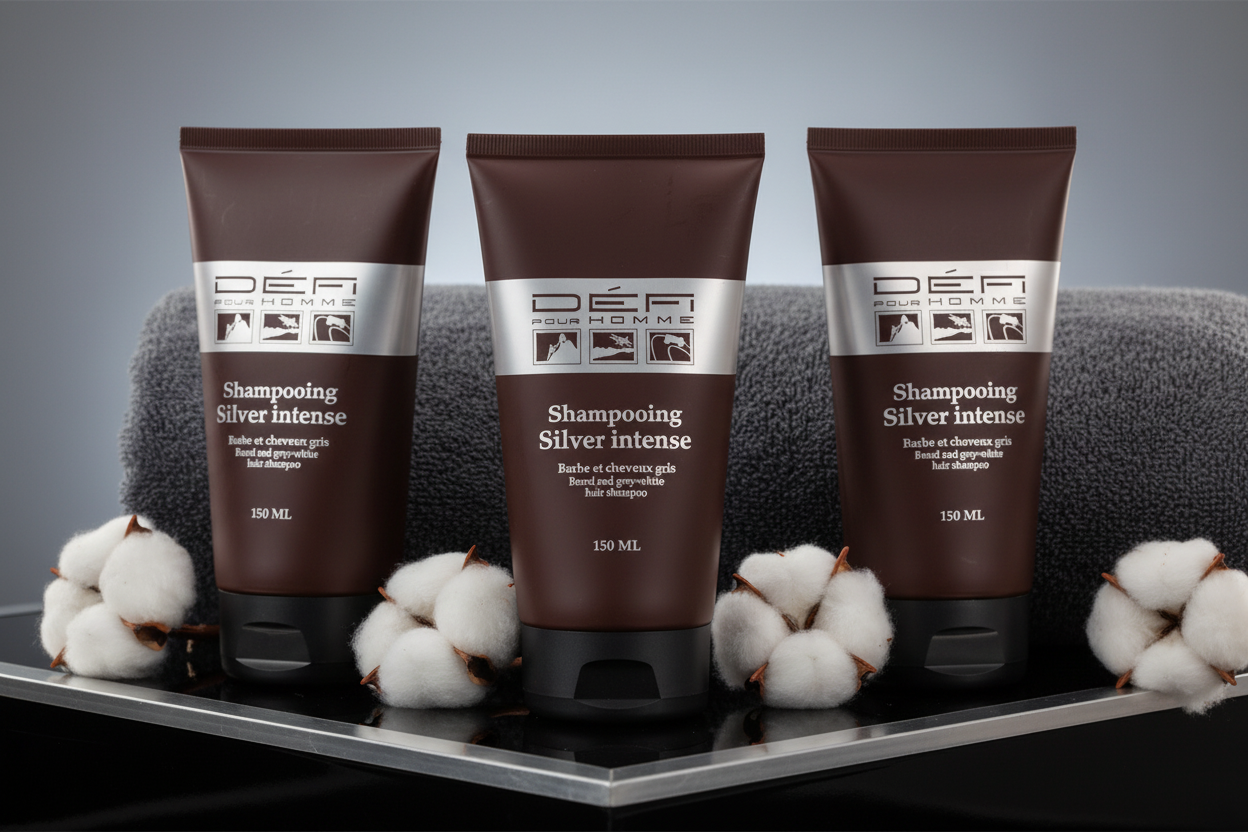 DÉFI POUR HOMME - TRIO Shampoing Silver Intense - 150ml