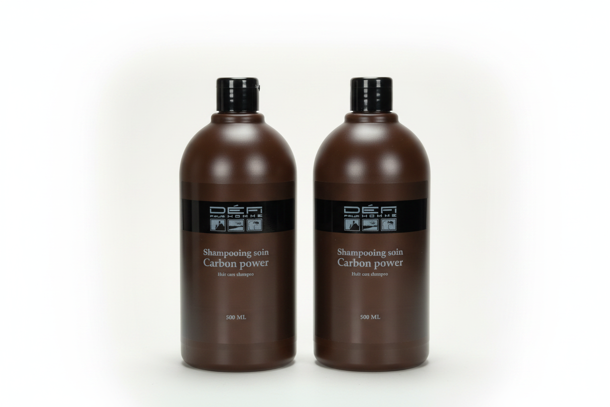 DÉFI POUR HOMME - DUO Shampoing soin Carbon Power - 500 ml