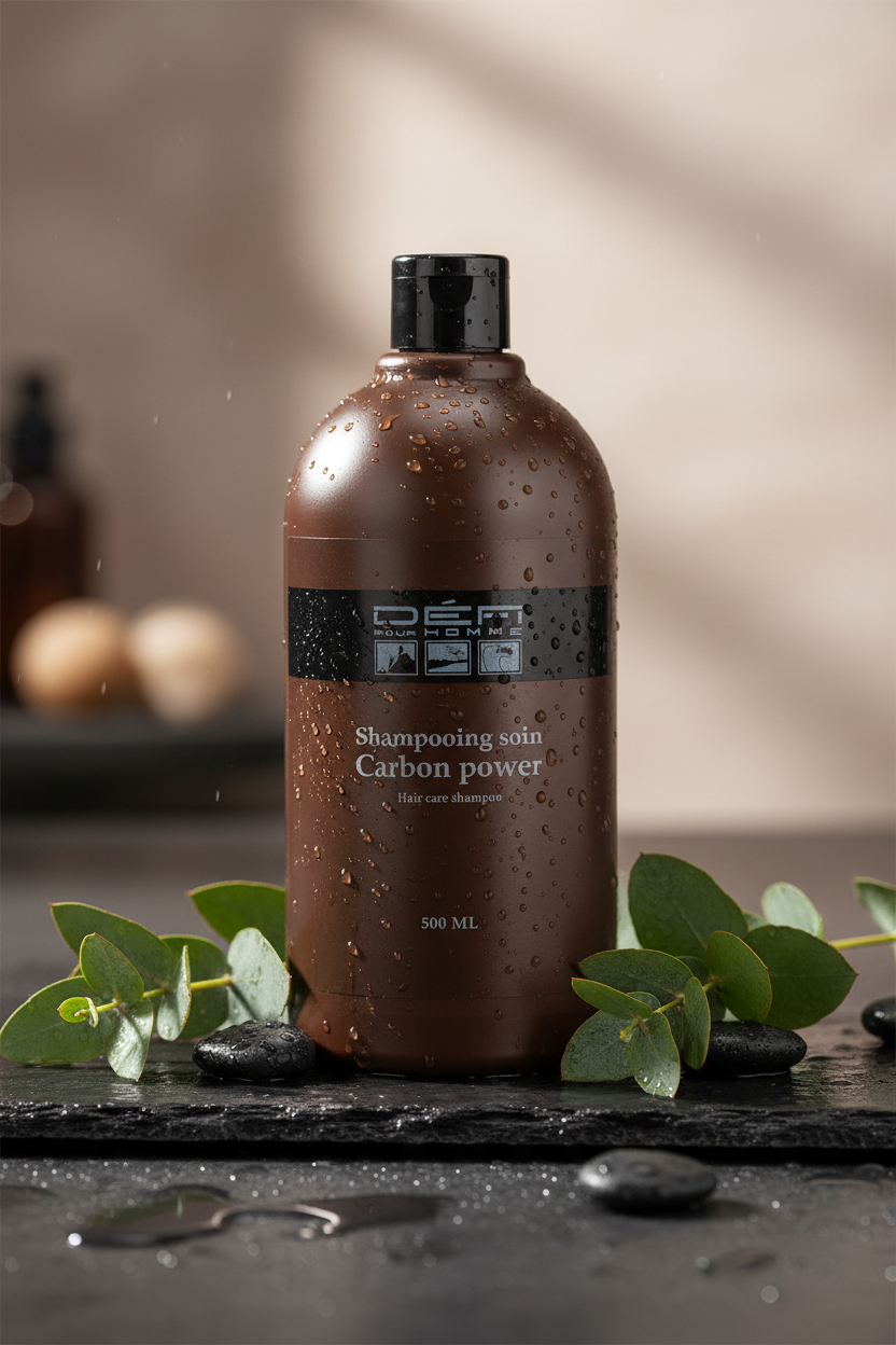 DÉFI POUR HOMME - Shampoing soin Carbon Power - 500 ml