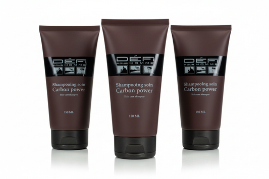 DÉFI POUR HOMME -TRIO Shampoing soin Carbon Power - 150 ml