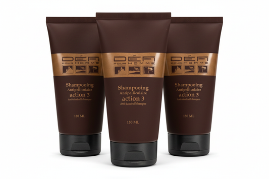 DÉFI POUR HOMME - TRIO Shampoing antipelliculaire - action 3 - 150ml