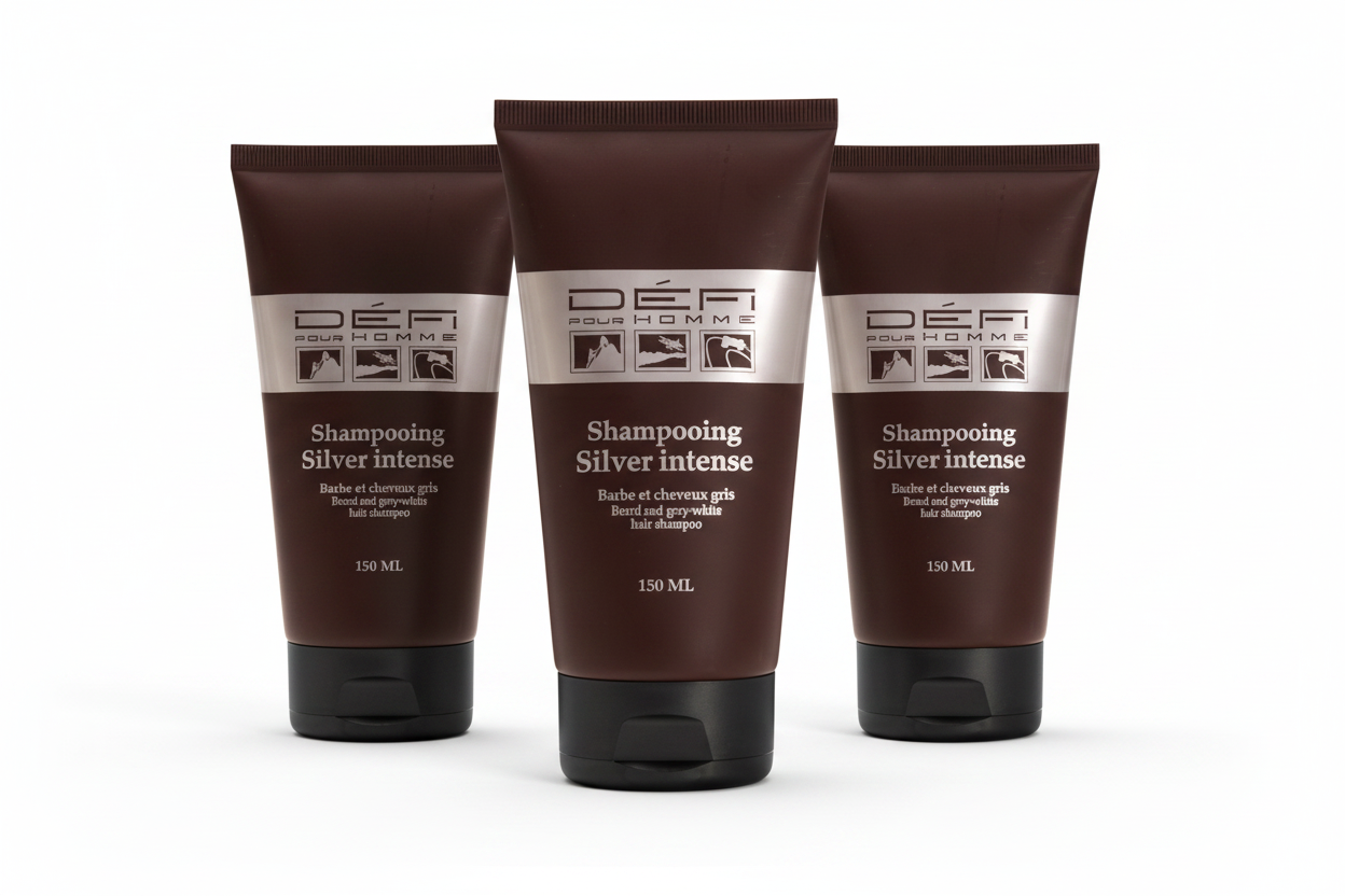 DÉFI POUR HOMME - TRIO Shampoing Silver Intense - 150ml
